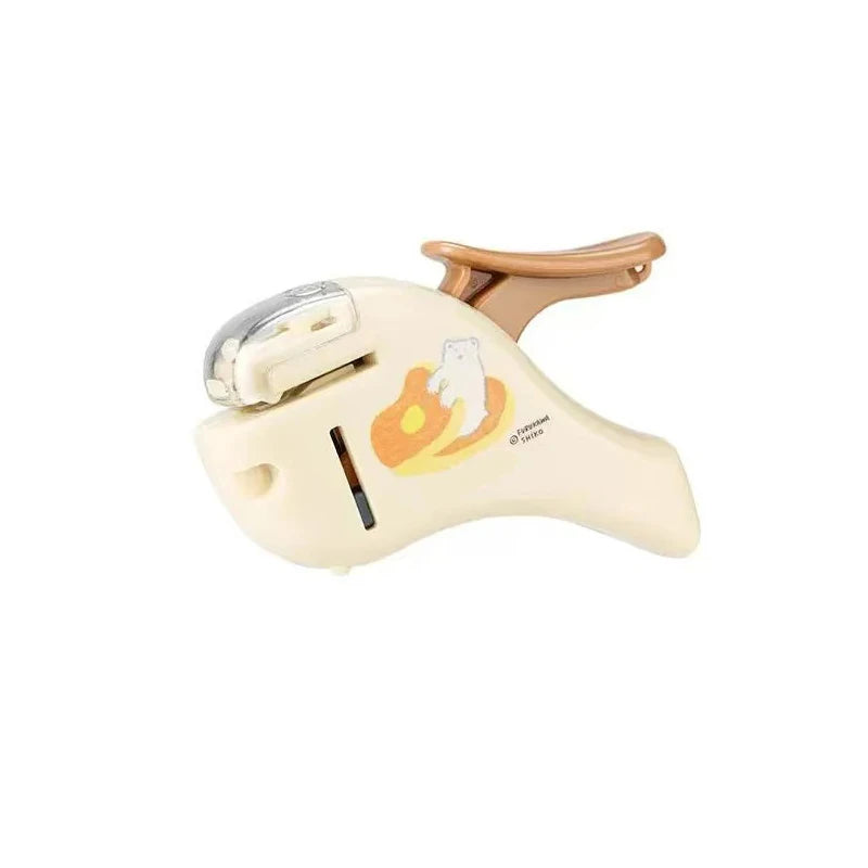 school supplies Stationery posters office supplies Non staple stapler embossing for students, labor-saving and portable useful