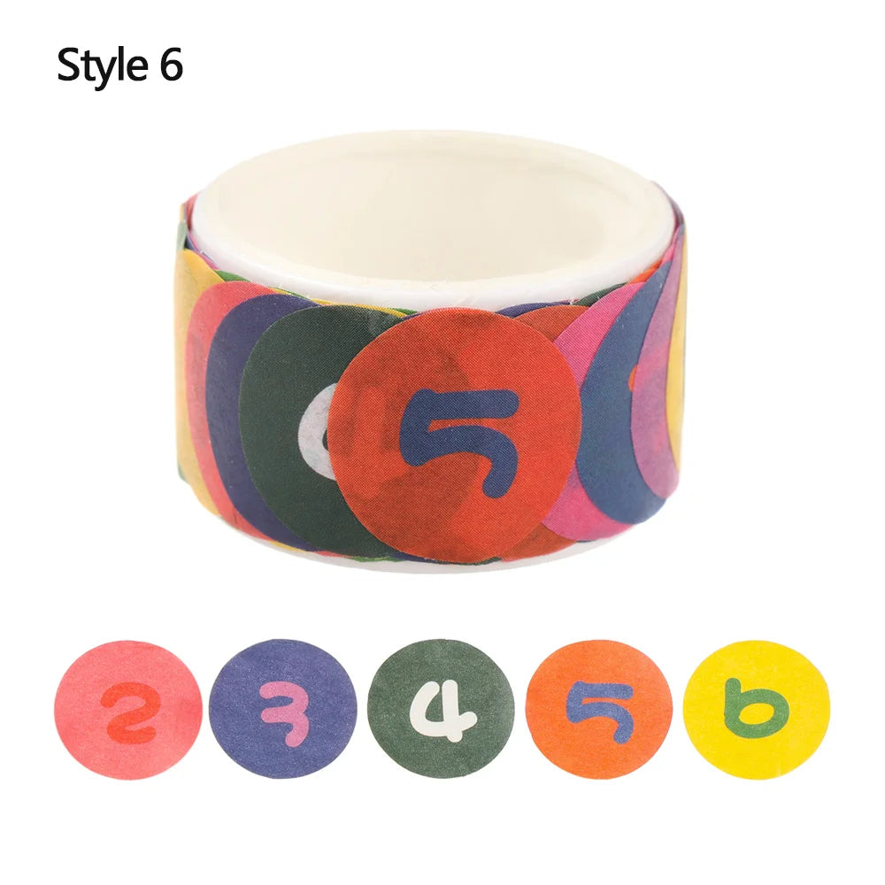 School Supplies DIY Stationery Washi Tape Sticky Paper Scrapbooking Sticker Diary Label