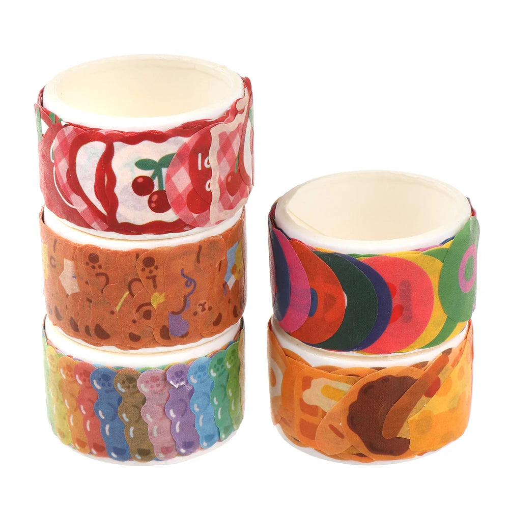 School Supplies DIY Stationery Washi Tape Sticky Paper Scrapbooking Sticker Diary Label