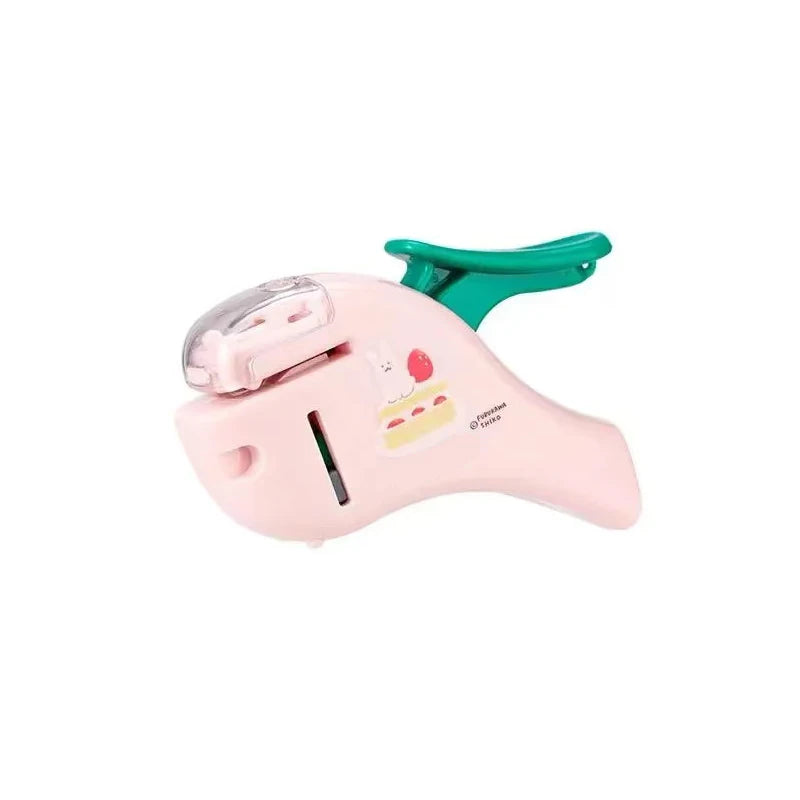 school supplies Stationery posters office supplies Non staple stapler embossing for students, labor-saving and portable useful