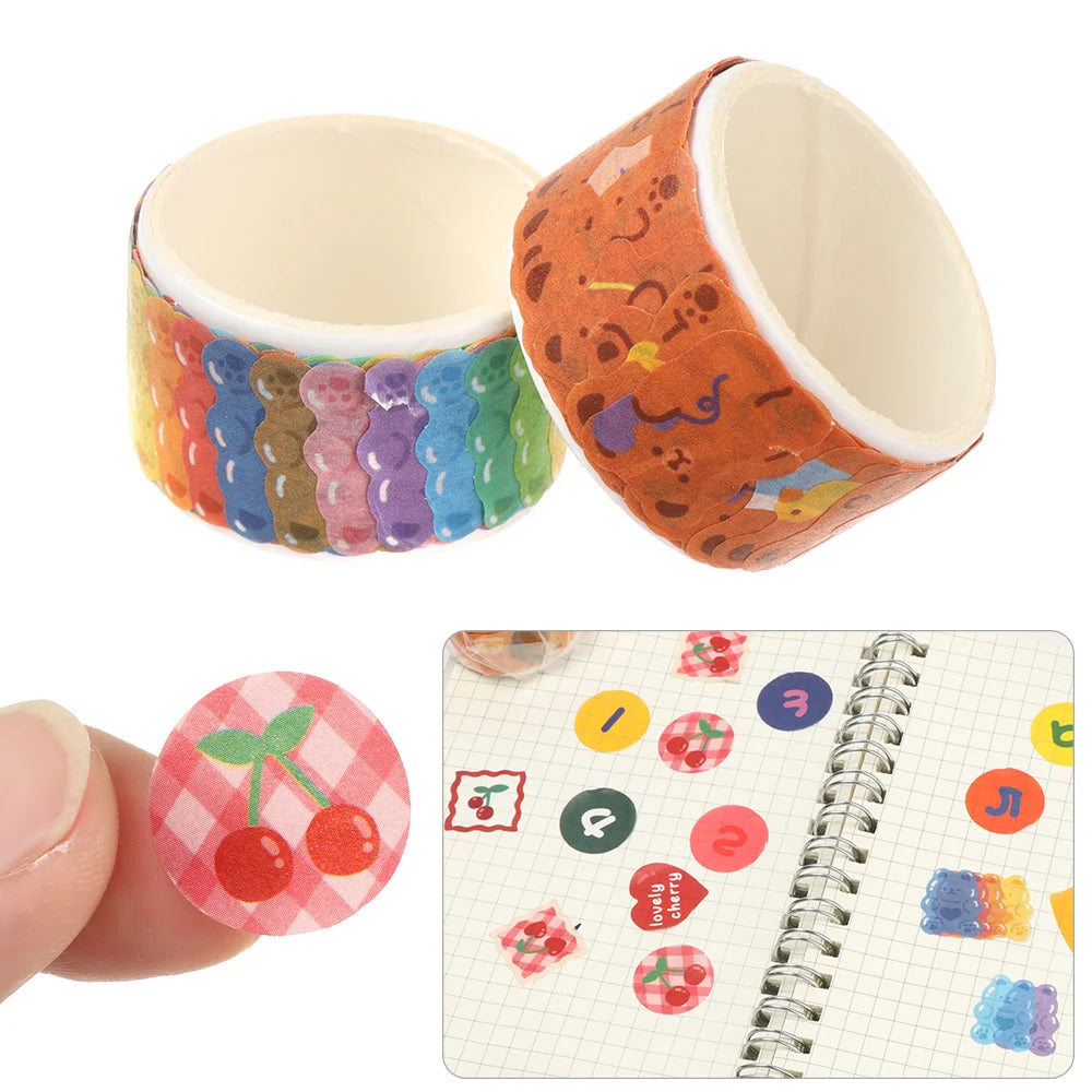 School Supplies DIY Stationery Washi Tape Sticky Paper Scrapbooking Sticker Diary Label