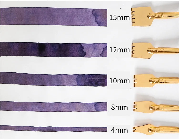 4/8/10/12/15mm Parallel Pen Wood Dip Pen Writing for Artistic Font Gothic Tibetan Gift Pen Caligraphy Pen School Art Supplies