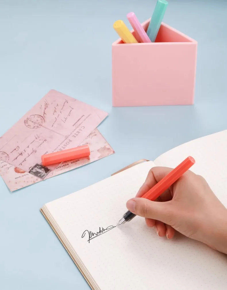 1PC PLATINUM Little Meteor Fountain Pen PQ200 Student Practice Calligraphy Beginner's Can Replace Ink or Ink Cartridge