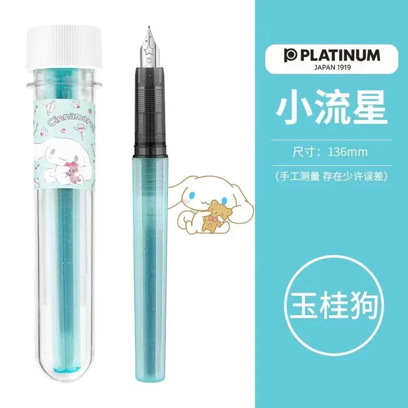 1PC PLATINUM Little Meteor Fountain Pen PQ200 Student Practice Calligraphy Beginner's Can Replace Ink or Ink Cartridge