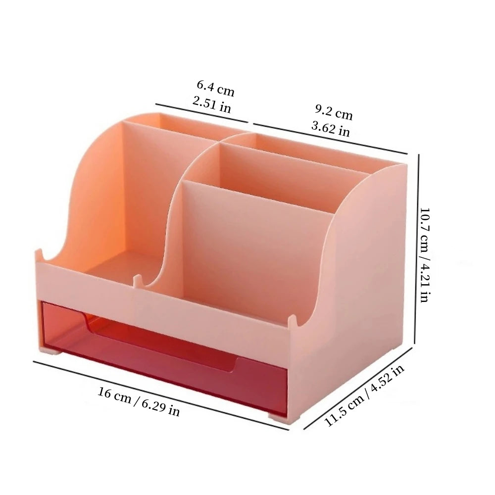 Desktop Ttorage Box With Drawers, Student Desk, School Supplies, Stationery Storage, Drawer Office Gifts, Dresser Storage Box